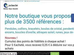 Sites similar to mineraux-les-sens-ciel.fr
