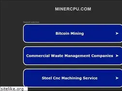 Sites similar to minercpu.com