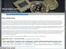 Sites similar to minergain.com