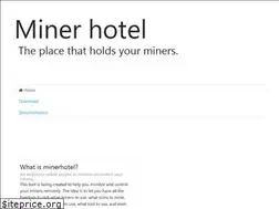 Sites similar to minerhotel.com