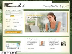 Sites similar to minersandmerchantsbank.com
