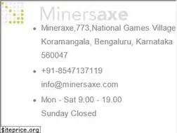 Sites similar to minersaxe.com