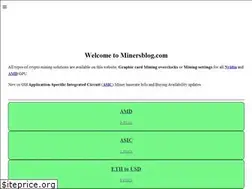 Sites similar to minersblog.com
