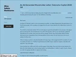 Sites similar to minesafetydisclosures.com