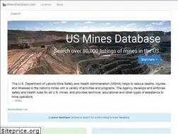 Sites similar to minesdatabase.com