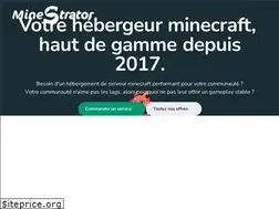 Sites similar to minestrator.com