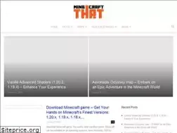 Sites similar to minethatcraft.com