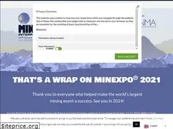 Sites similar to minexpo.com