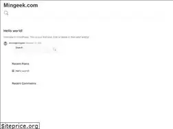 Sites similar to mingeek.com