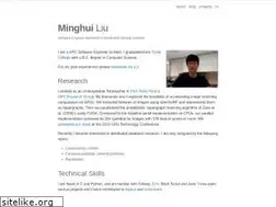 Sites similar to minghuiliu.com
