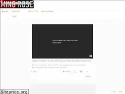 Sites similar to mingrose.co