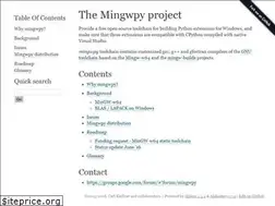 Sites similar to mingwpy.github.io