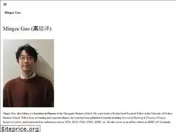 Sites similar to mingze-gao.com