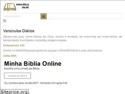 Sites similar to minhabibliaonline.com.br