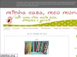Sites similar to minhacasameumundo.blogspot.com