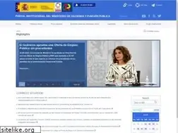 Sites similar to minhafp.gob.es