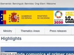 Sites similar to minhap.gob.es