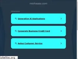 Sites similar to minhwass.com
