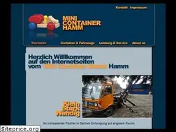 Sites similar to mini-container-hamm.de