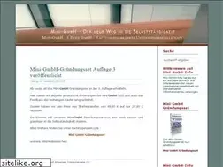 Sites similar to mini-gmbh-info.de