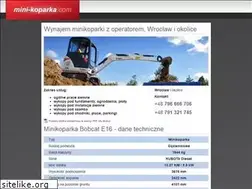 Sites similar to mini-koparka.com