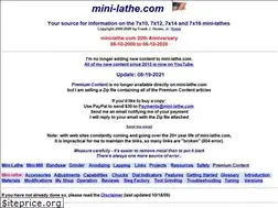 Sites similar to mini-lathe.com