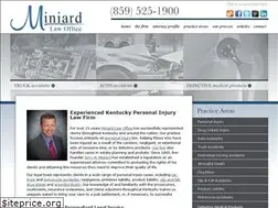 Sites similar to miniardlaw.com