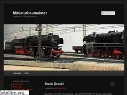 Sites similar to miniaturbaumeister.wordpress.com