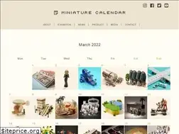 Sites similar to miniature-calendar.com