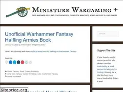 Sites similar to miniaturewargaming.com