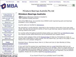 Sites similar to minibearings.com.au