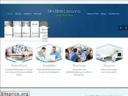 Sites similar to minibiblelessons.com