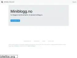 Sites similar to miniblogg.no