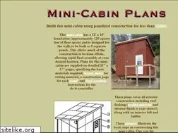 Sites similar to minicabinplans.com