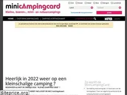Sites similar to minicampingcard.eu