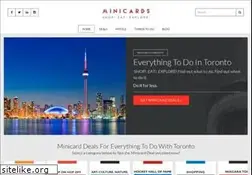 Sites similar to minicardstoronto.com