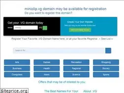 Sites similar to miniclip.vg