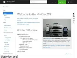 Sites similar to minidisc.wiki