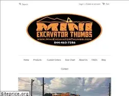 Sites similar to miniexcavatorthumbs.com
