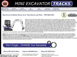 Sites similar to miniexcavatortracks.com