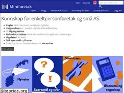 Sites similar to miniforetak.no