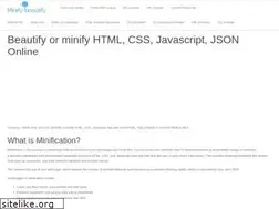 Sites similar to minify-beautify.com