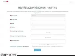 Sites similar to minify.hu