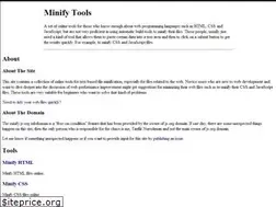 Sites similar to minify.js.org