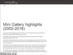 Sites similar to minigallery.co.uk