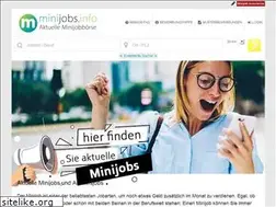 Sites similar to minijobs.info