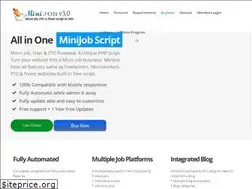 Sites similar to minijobscript.com
