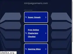 Sites similar to minijuegosmario.com