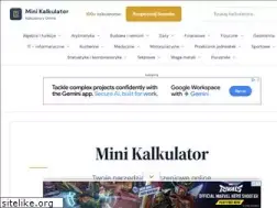Sites similar to minikalkulator.pl