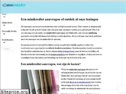 Sites similar to minikredietaanvragen.com